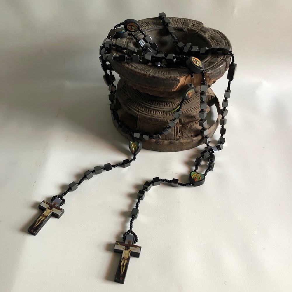 Rosary - Wooden & Acrylic